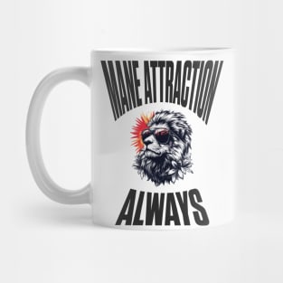 Cool King: Lion Swagger in Shades Mug